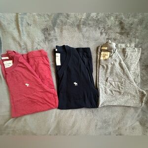 Abercrombie & Fitch T-Shirt Bundle of 3